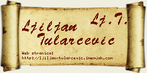 Ljiljan Tularčević vizit kartica